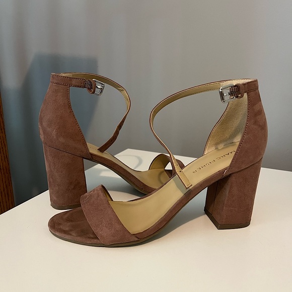 Marc Fisher Shoes - Marc Fisher Tan Suede Heels